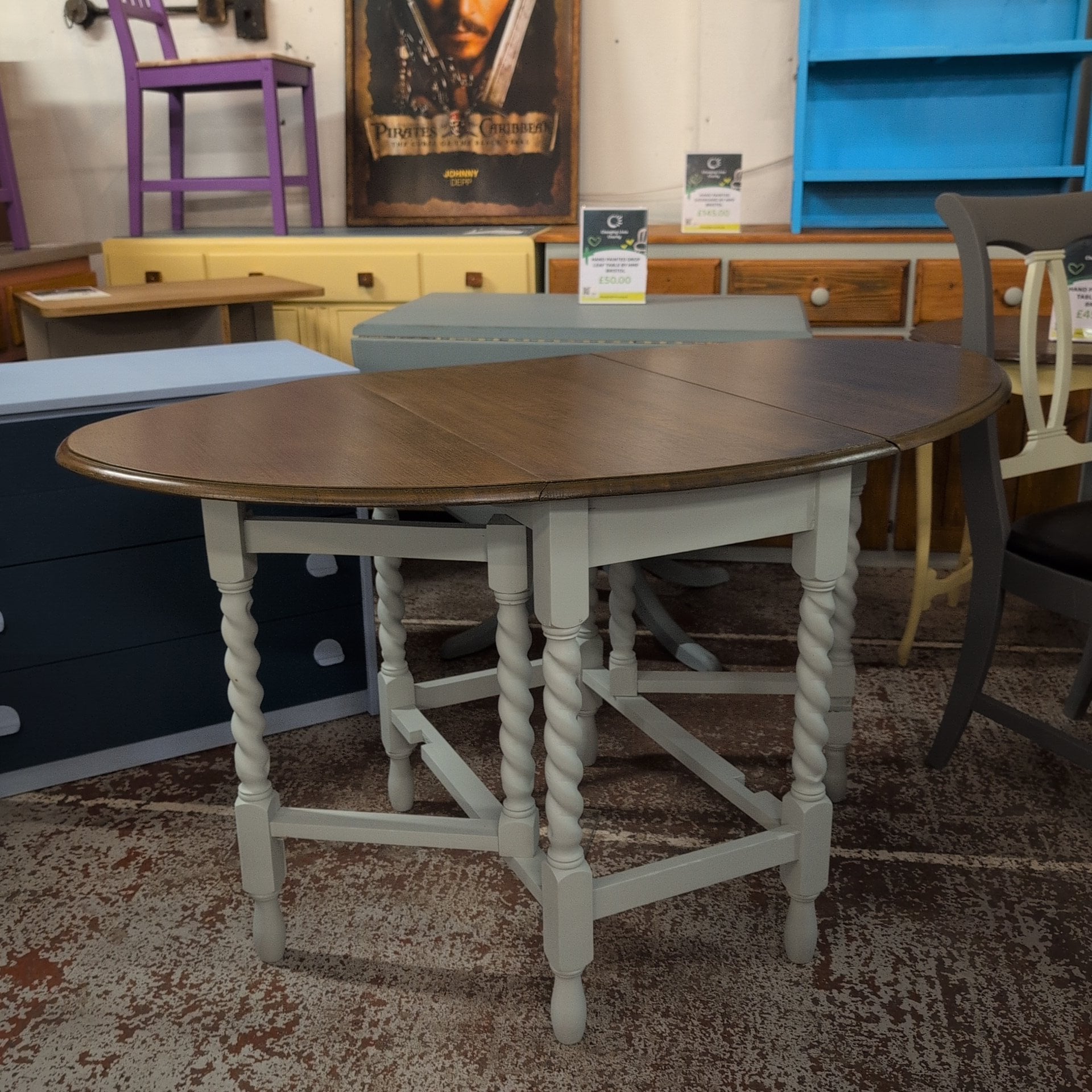 HMP Bristol Drop Leaf Table